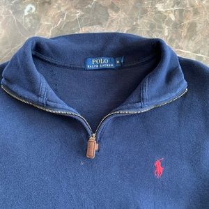 Vintage Polo quarter zip